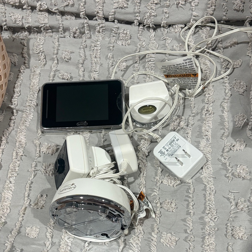 Summer Infant Baby Monitor w/ Camera & Screen Night Vision Portable Parent Unit - Picture 2 of 11